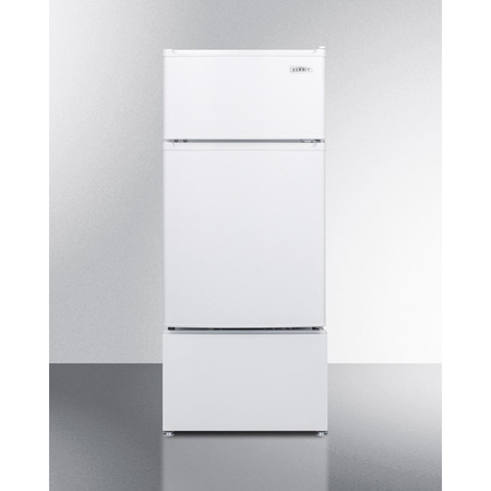Accucold 19" Wide Refrigerator-Freezer CP34BSS